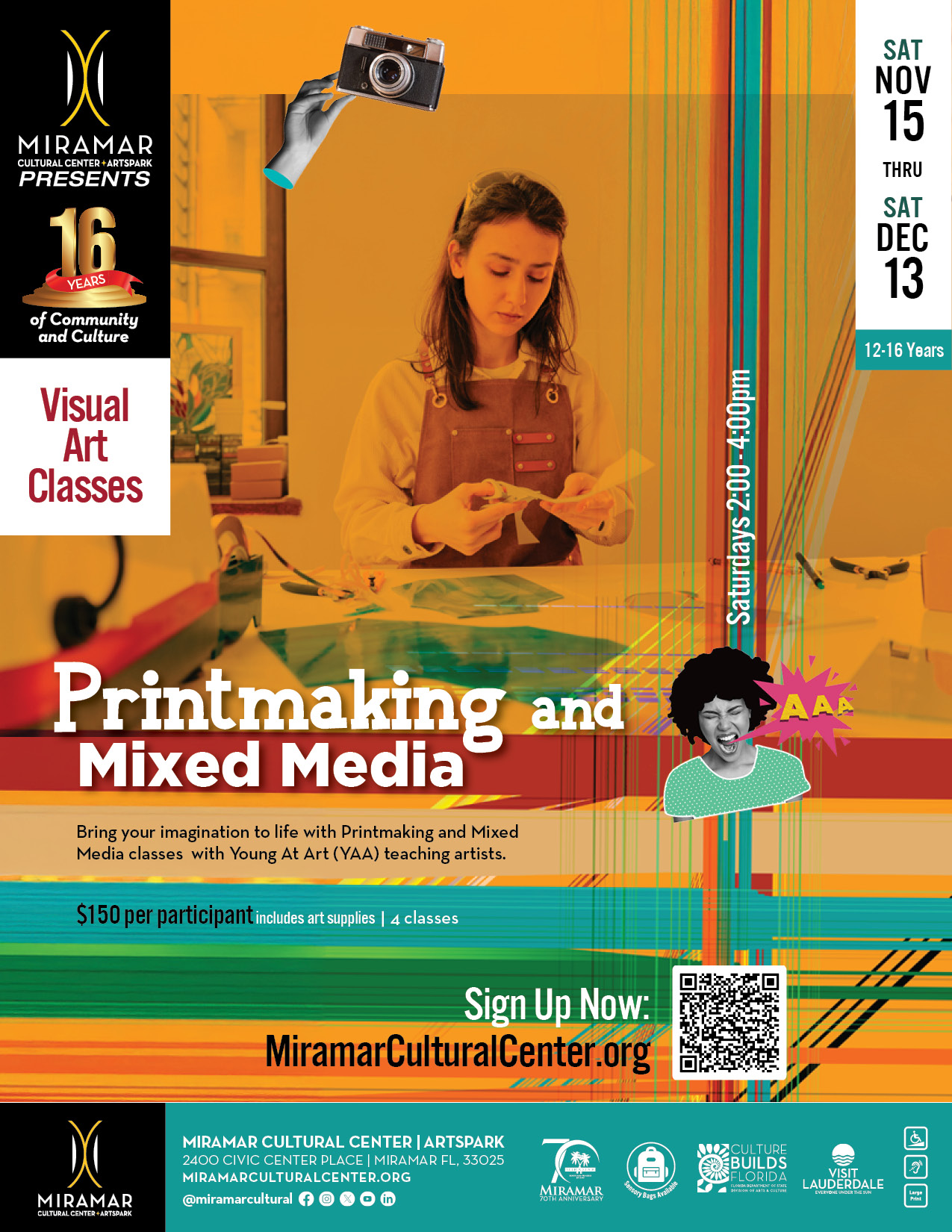 Flyer for Print Making at MCC